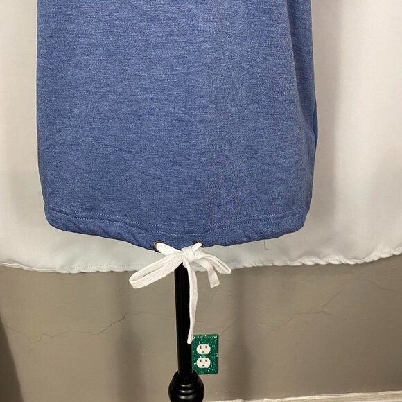 Jane & Delancey blue “blessed” short sleeve t-shirt with drawstring - Picture 4 of 8